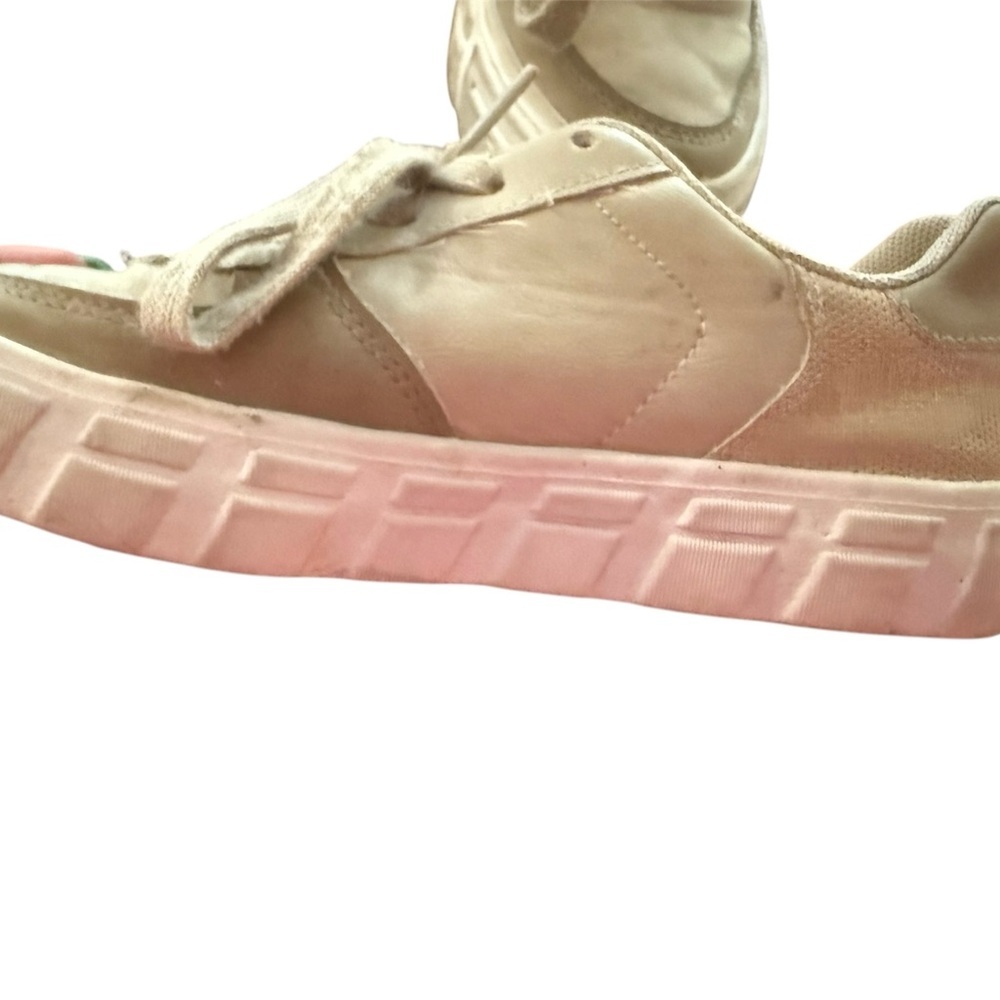 Blowfish Tan Sneakers with Chunky Sole and Suede Finish